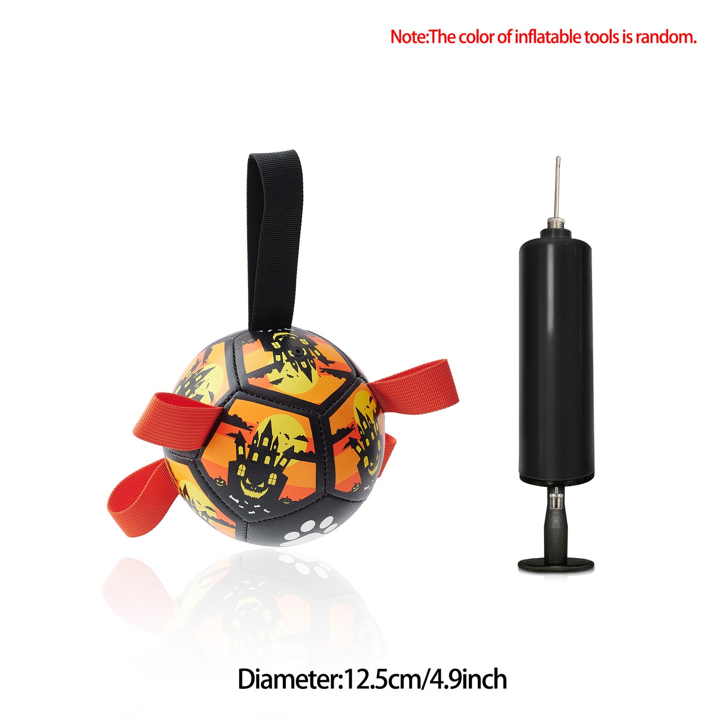 ⚽ "The ultimate fetch toy – keep your dog active, happy, and entertained with our durable paw-print soccer ball!" 🐾
