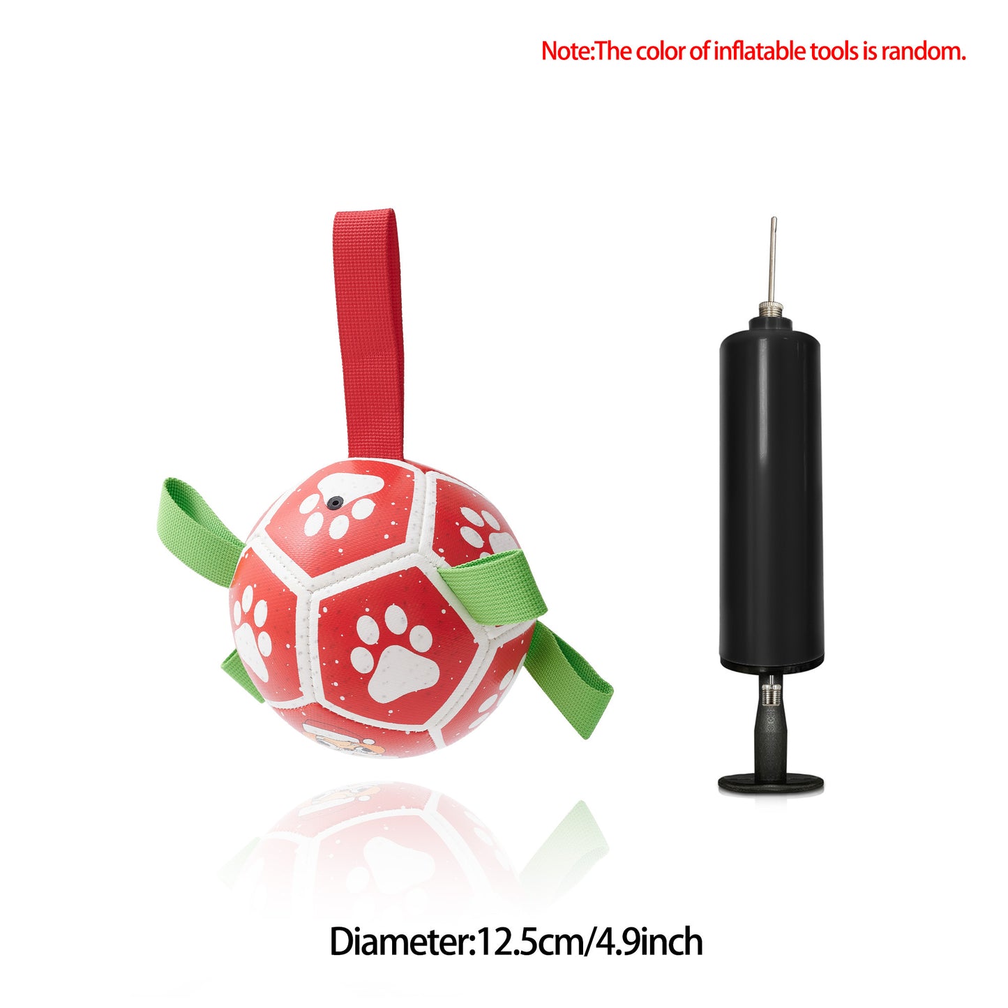 ⚽ "The ultimate fetch toy – keep your dog active, happy, and entertained with our durable paw-print soccer ball!" 🐾