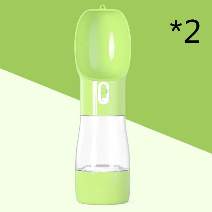 ✨ "Keep your furry friend happy and hydrated on every adventure – with our 2-in-1 water & snack bottle for dogs!" ✨