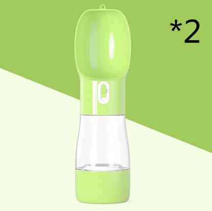 ✨ "Keep your furry friend happy and hydrated on every adventure – with our 2-in-1 water & snack bottle for dogs!" ✨