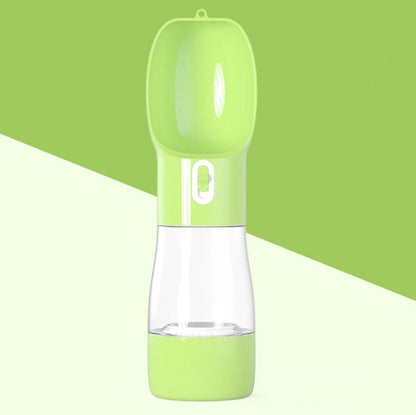 ✨ "Keep your furry friend happy and hydrated on every adventure – with our 2-in-1 water & snack bottle for dogs!" ✨