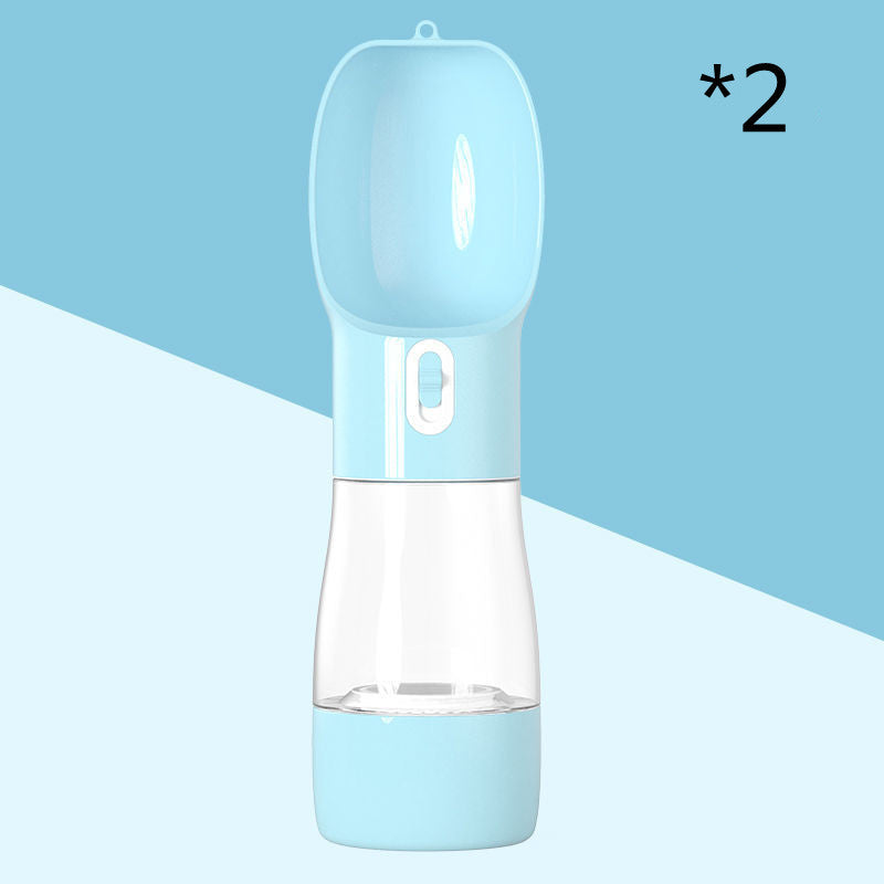 ✨ "Keep your furry friend happy and hydrated on every adventure – with our 2-in-1 water & snack bottle for dogs!" ✨