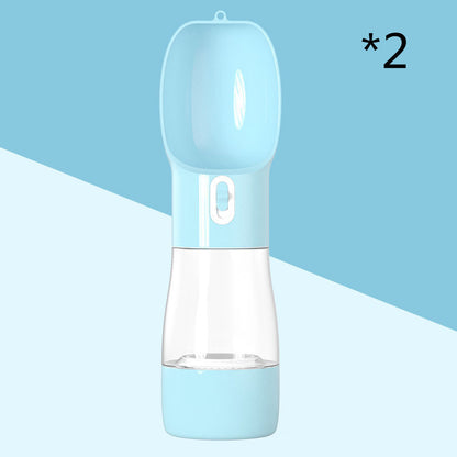 ✨ "Keep your furry friend happy and hydrated on every adventure – with our 2-in-1 water & snack bottle for dogs!" ✨