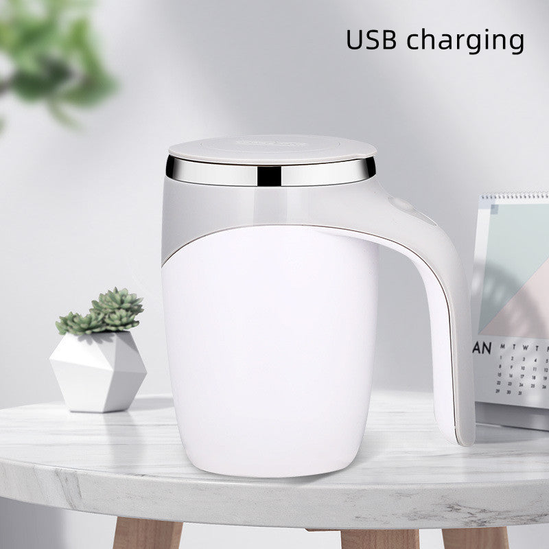 Rechargeable Model Automatic Agitated Cup Coffee Cup High Quality Electric Stirring Cup Lazy Milkshake Rotating Magnetic Water Cup