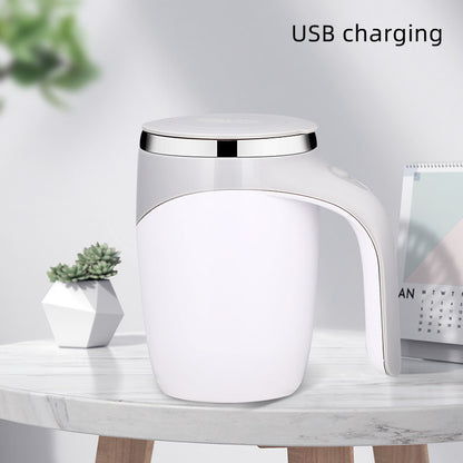 Rechargeable Model Automatic Agitated Cup Coffee Cup High Quality Electric Stirring Cup Lazy Milkshake Rotating Magnetic Water Cup