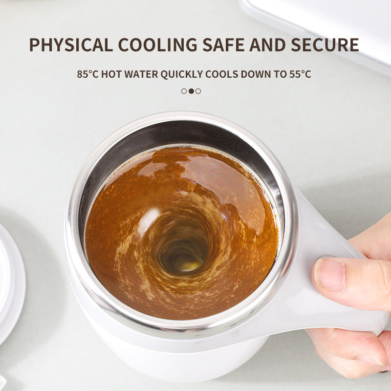 Rechargeable Model Automatic Agitated Cup Coffee Cup High Quality Electric Stirring Cup Lazy Milkshake Rotating Magnetic Water Cup