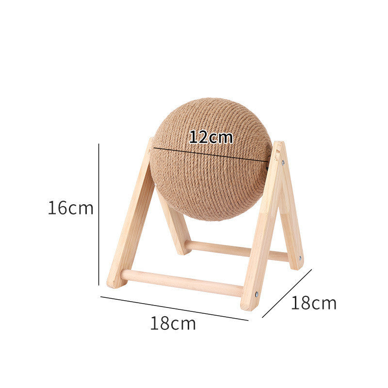 Cats scratches made of wood in different sizes