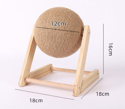 Cats scratches made of wood in different sizes