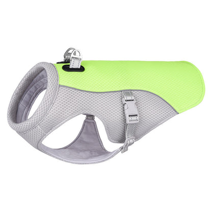 WalkingSummer cooling vest for dogs, heat resistant, cool dog clothes, breathable, sun resistant, for small and large dogs